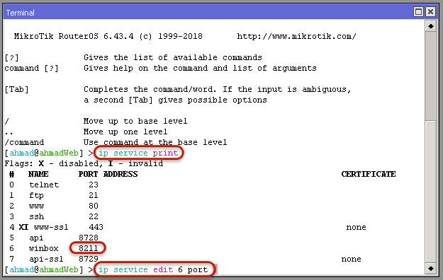 tidak bisa login mikrotik