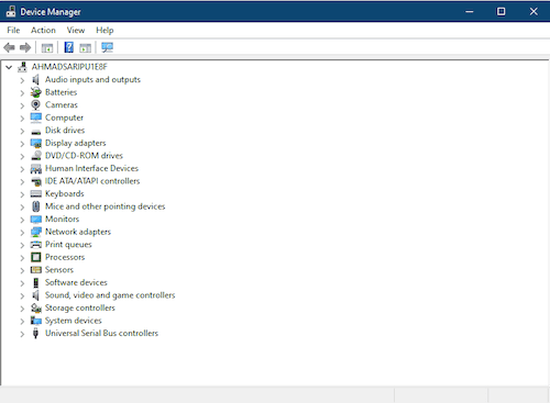 Reinstall driver agar hardisk eksternal tidak terbaca kembali terdeteksi