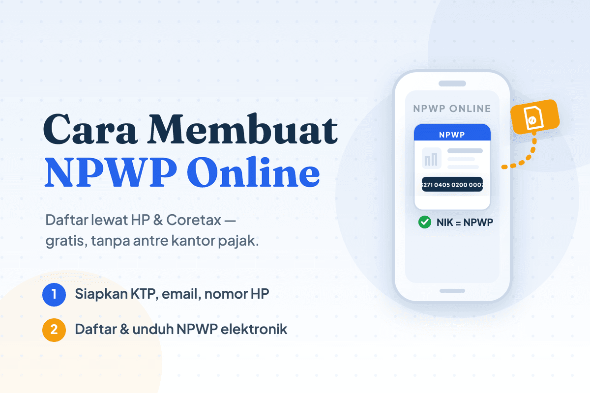Cara Membuat NPWP Online 2026 (Lewat HP & Coretax)