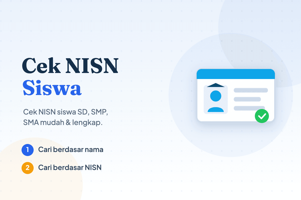 Cek NISN Siswa SD, SMP, SMA Mudah dan Terlengkap!