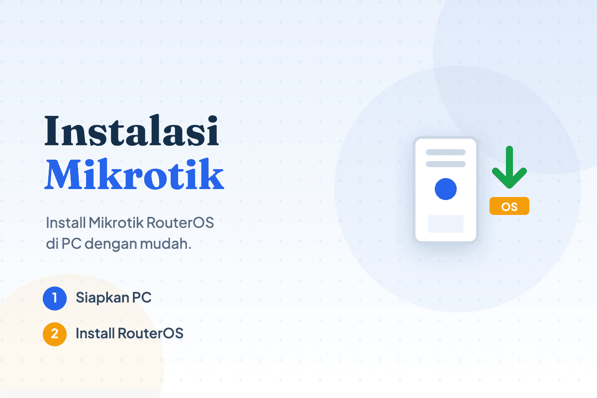 Instalasi Mikrotik dengan RouterOS di PC dengan Mudah