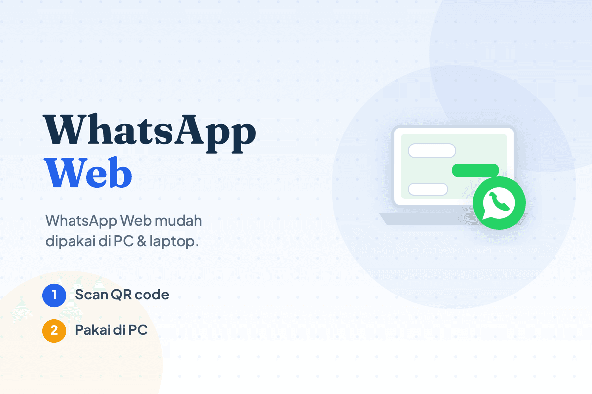 WhatsApp Web Mudah Digunakan Pada PC dan Laptop