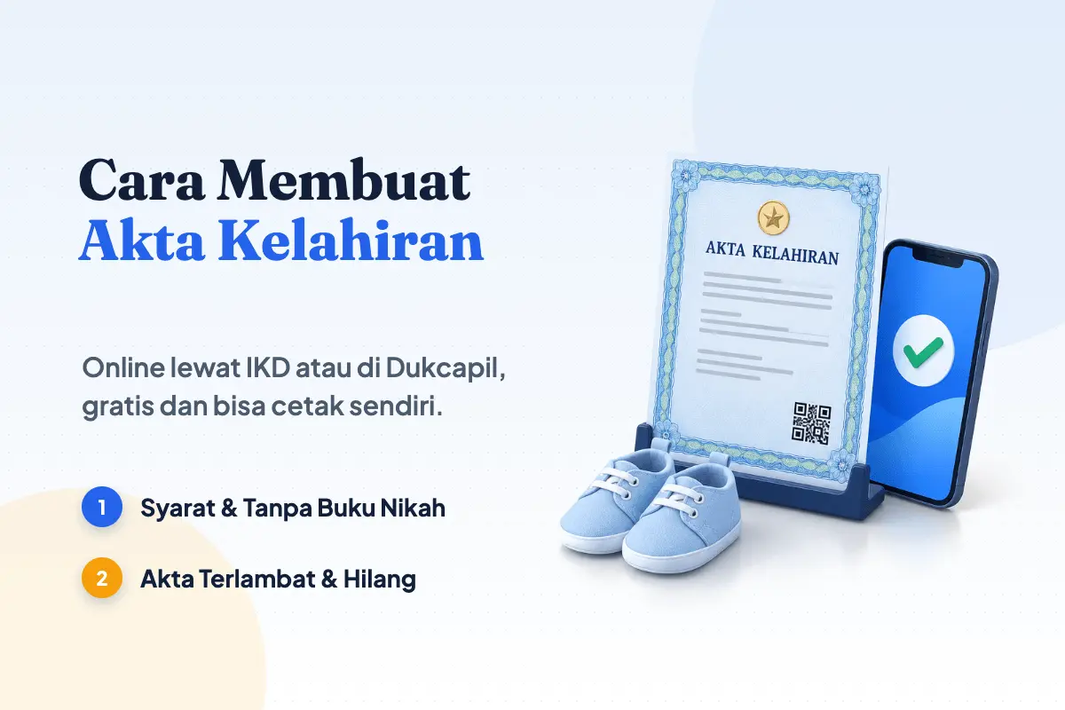 Cara Membuat Akta Kelahiran Online dan Syaratnya (Gratis)